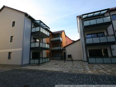 hochwertige 2-Raum-Wohnung - Erstbezug, mit Balkon und Einbauküche